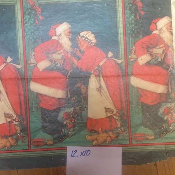 Pieces of vintage wrapping paper pieces of wrapping paper - Picture 6 of 11